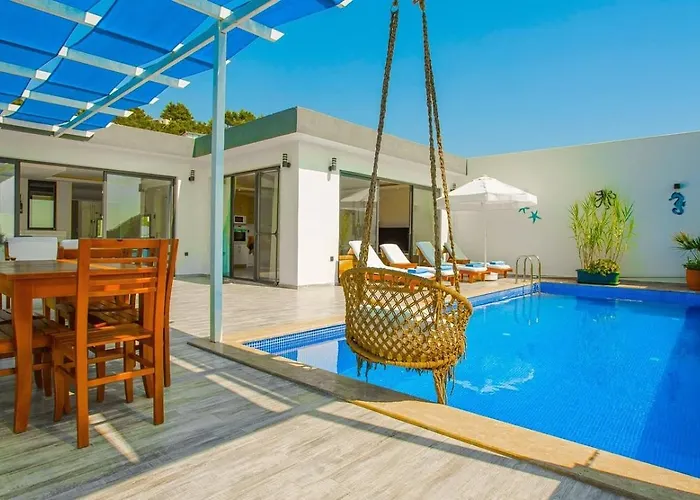 Uezuemlue 2 Bedroom Secluded With Private Pool Hot Tub * Kalkan